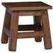 Kruk Naturel 26 x 26 x 26 cm Mahoniehout