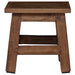 Kruk Naturel 26 x 26 x 26 cm Mahoniehout