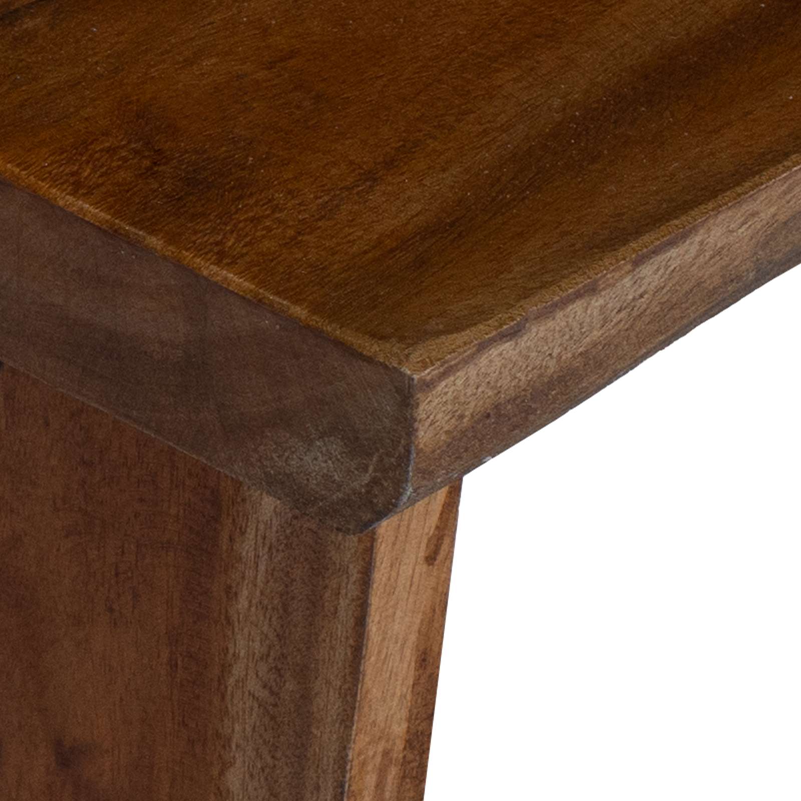 Kruk Naturel 29 x 20 x 17 cm Mahoniehout
