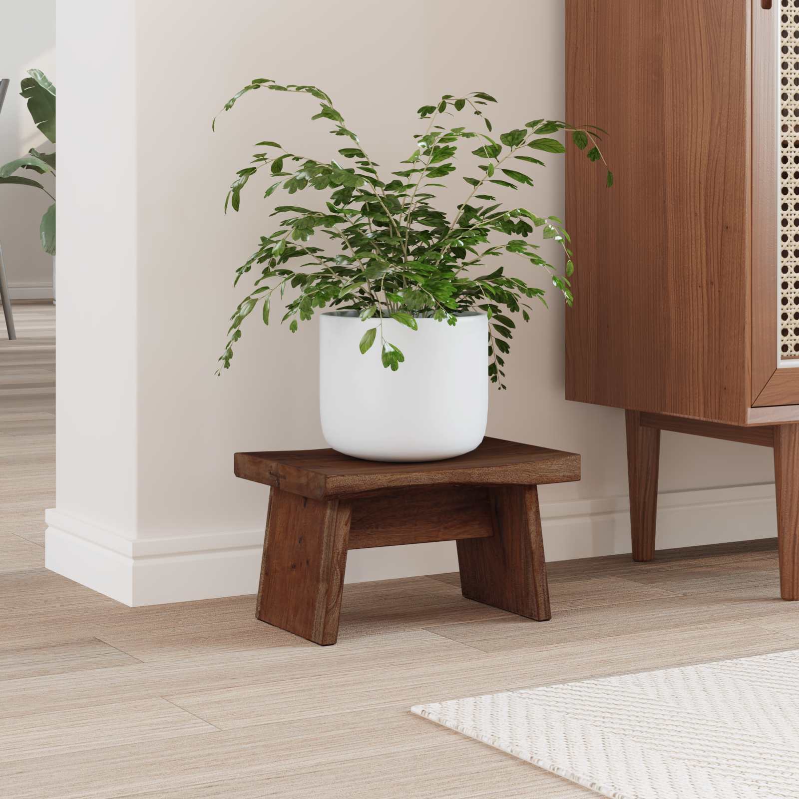 Kruk Naturel 29 x 20 x 17 cm Mahoniehout