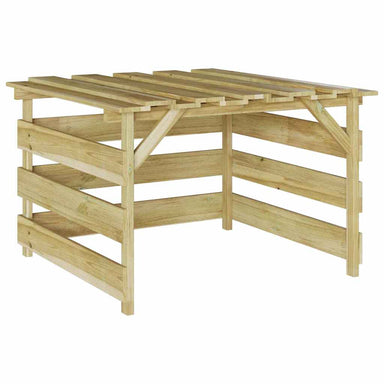 Grasmaaier Garage Bruin 84 x 80 x 56 cm
