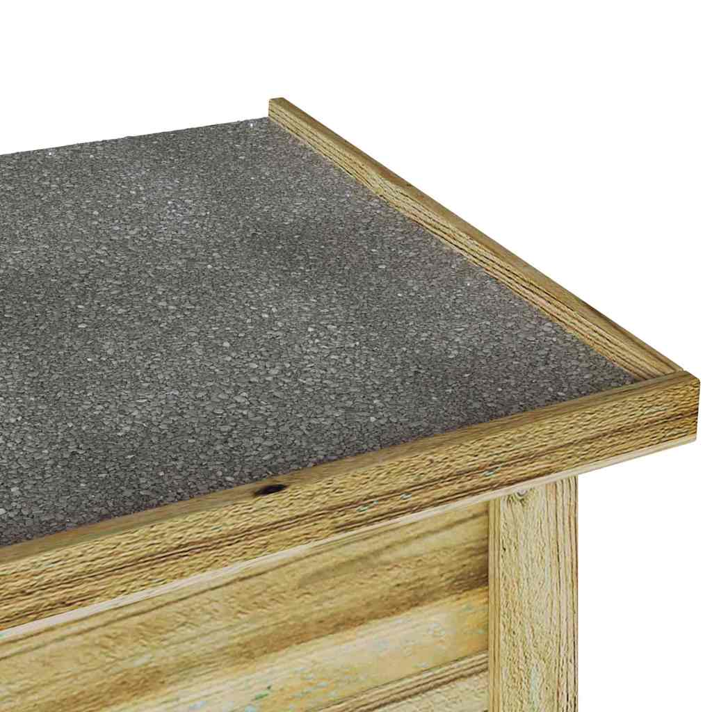 Opbergbox Naturel 80 x 44,5 x 57,5 cm Geïmpregneerd grenenhout