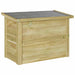 Opbergbox Naturel 80 x 44,5 x 57,5 cm Geïmpregneerd grenenhout