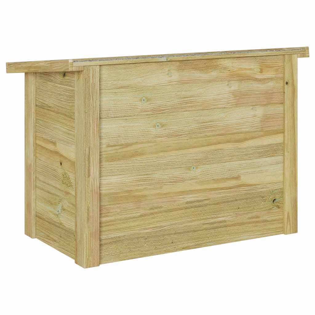 Opbergbox Naturel 80 x 44,5 x 57,5 cm Geïmpregneerd grenenhout