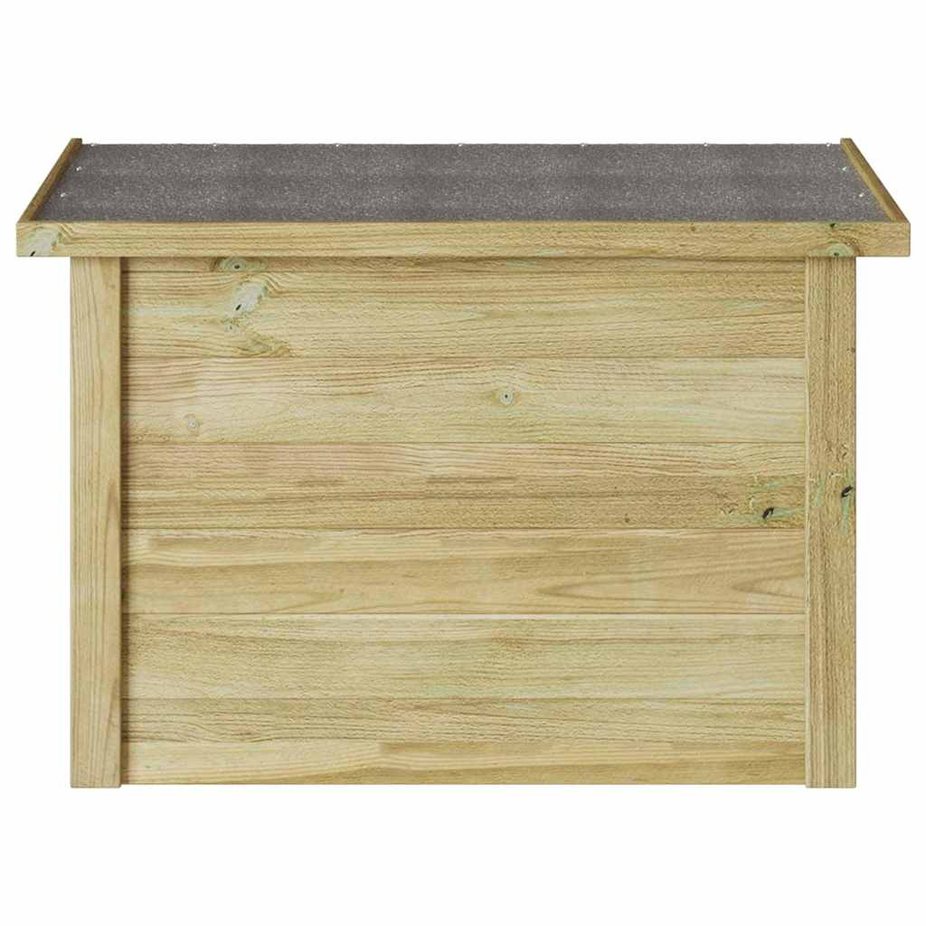 Opbergbox Naturel 80 x 44,5 x 57,5 cm Geïmpregneerd grenenhout