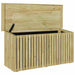 Tuinopslagdoos met opslag Naturel 119 x 44 x 58,5 cm