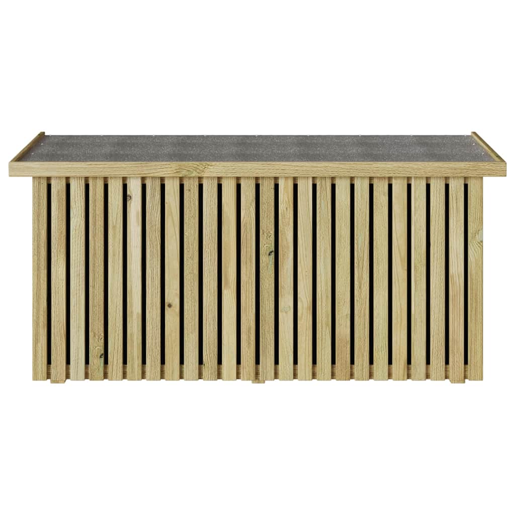 Tuinopslagdoos met opslag Naturel 119 x 44 x 58,5 cm