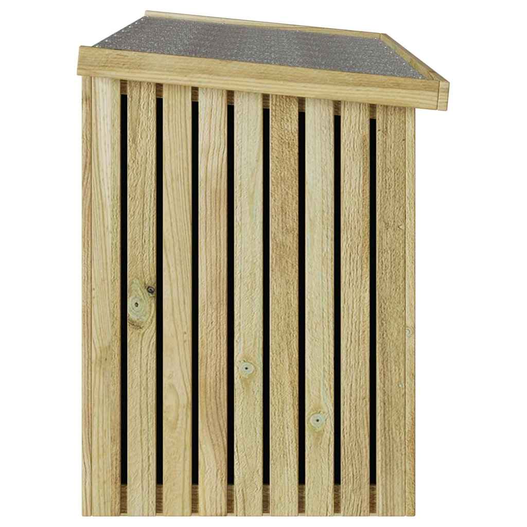 Tuinopslagdoos met opslag Naturel 119 x 44 x 58,5 cm