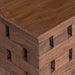 Kruk Naturel 29 x 29 x 48 cm Massief gerecycled hout