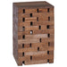 Kruk Naturel 29 x 29 x 48 cm Massief gerecycled hout