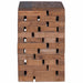 Kruk Naturel 29 x 29 x 48 cm Massief gerecycled hout