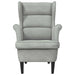 Fauteuil Lichtgrijs Fluweel