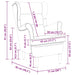 Fauteuil Lichtgrijs Fluweel