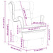 Fauteuil Zwart Fluweel