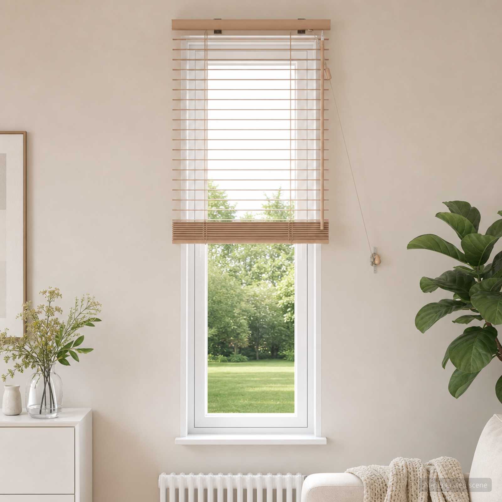 Venetiaanse jaloezie Eiken Look 60 x 130 cm 35 mm