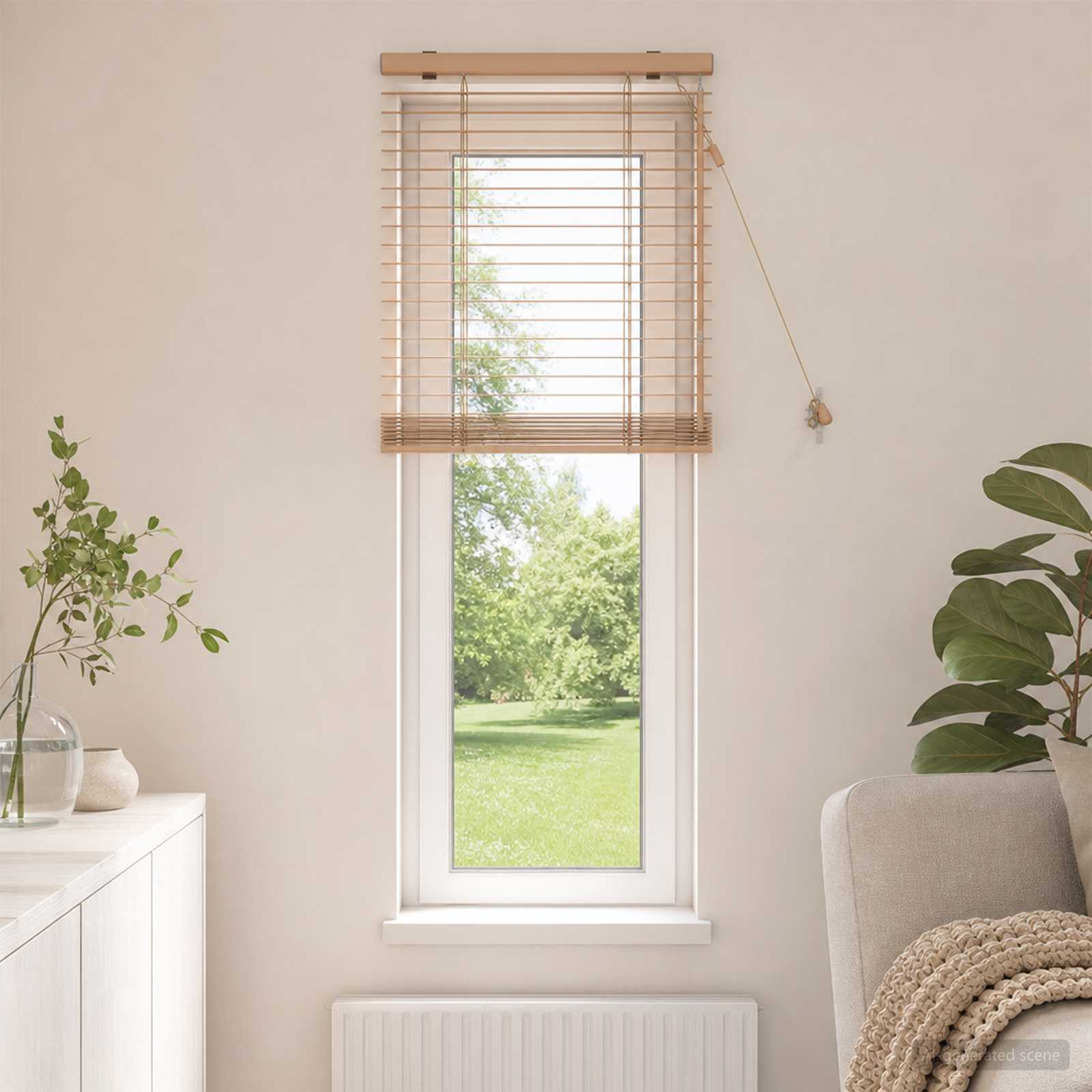 Venetiaanse jaloezie Eiken Look 55 x 160 cm 35 mm