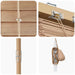 Venetiaanse jaloezie Eiken Look 70 x 160 cm 35 mm
