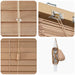 Venetiaanse jaloezie Eiken Look 80 x 160 cm 35 mm
