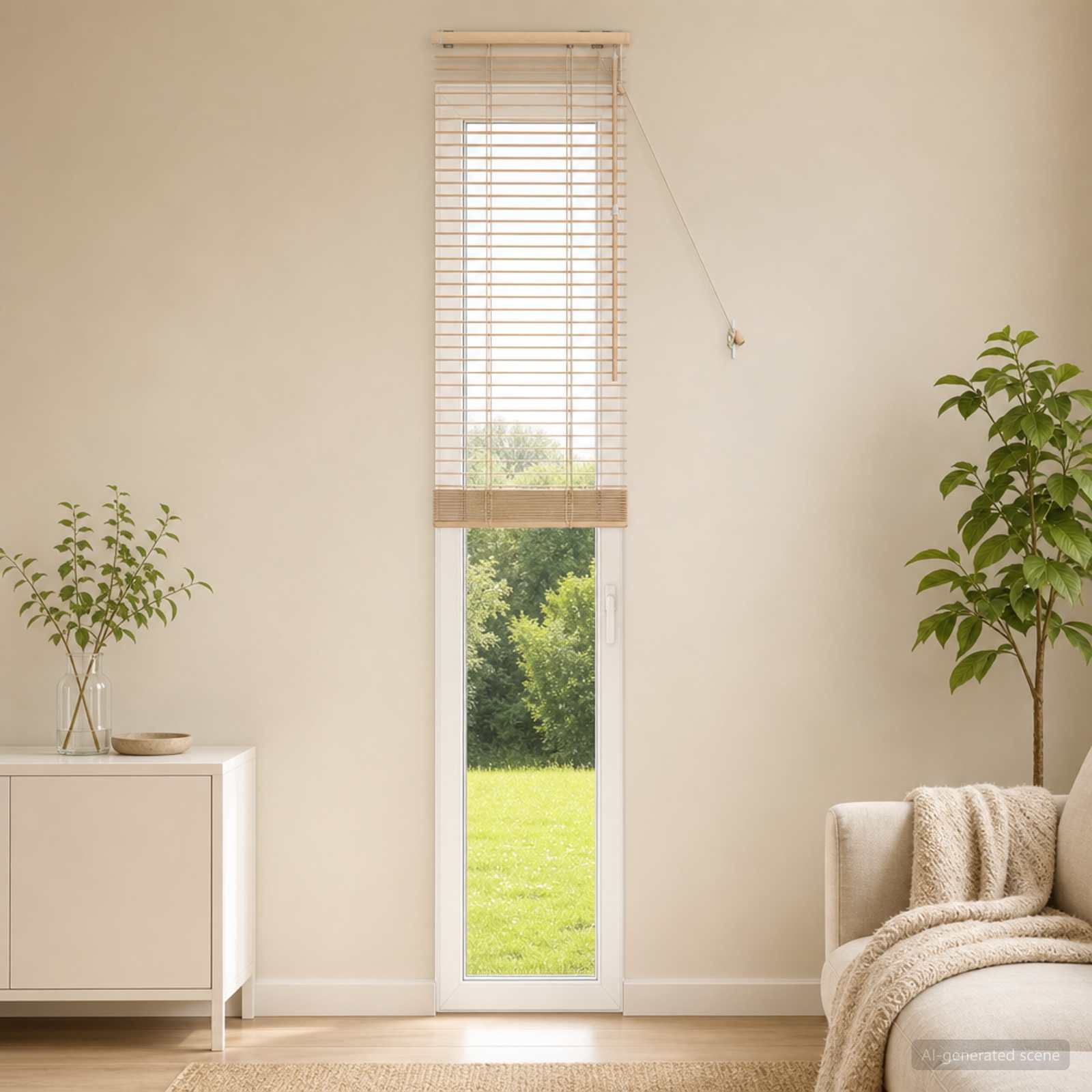 Venetiaanse jaloezie Eiken Look 45 x 250 cm 35 mm