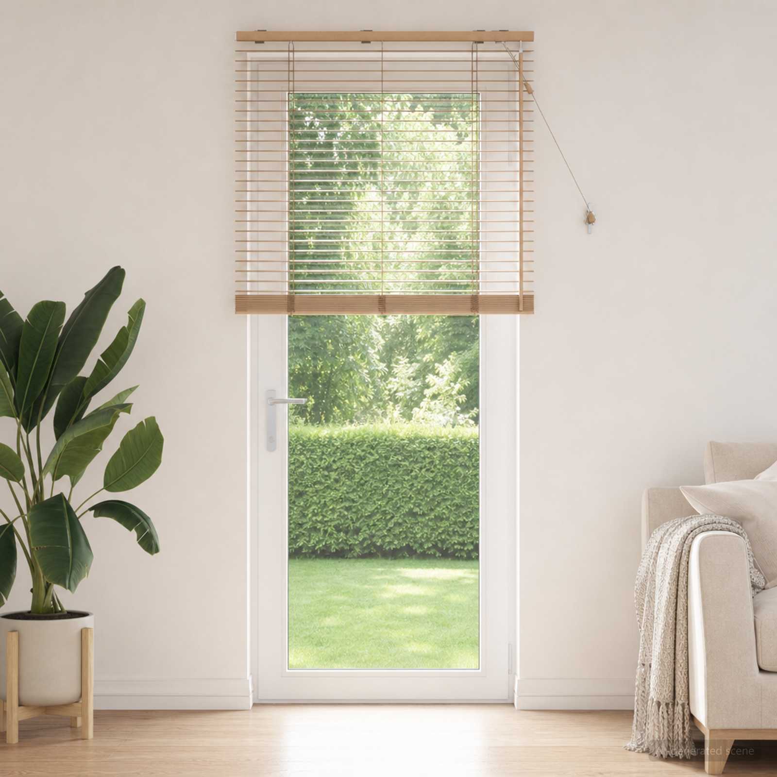 Venetiaanse jaloezie Eiken Look 95 x 250 cm 35 mm