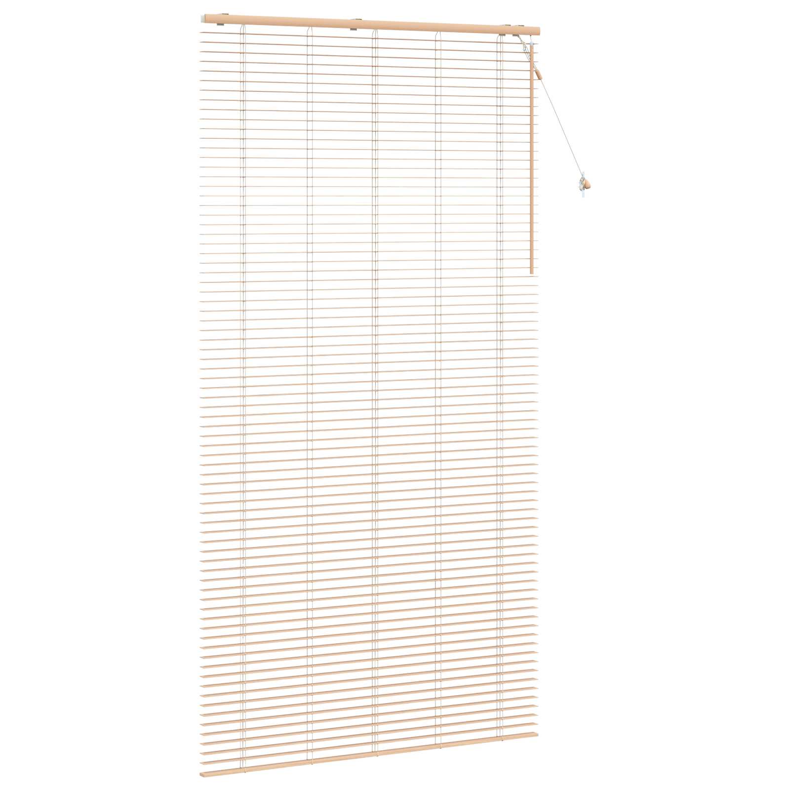 Venetiaanse jaloezie Eiken Look 130 x 250 cm 35 mm