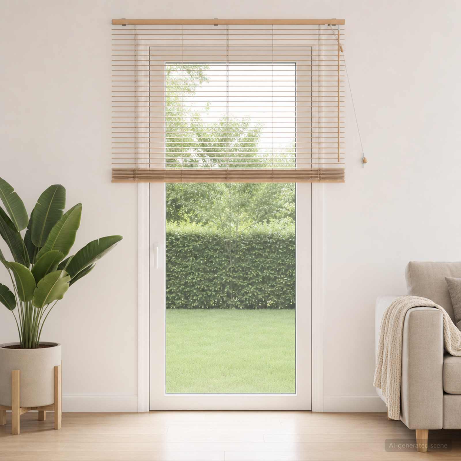 Venetiaanse jaloezie Eiken Look 150 x 250 cm 35 mm