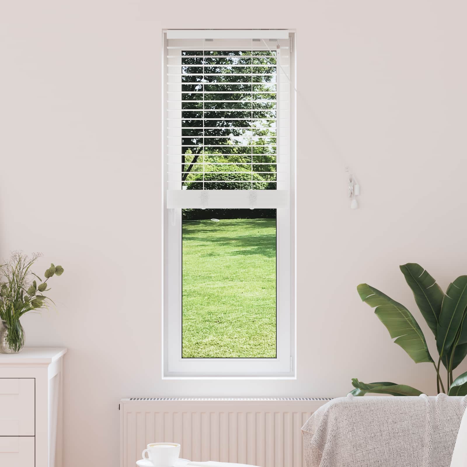 Venetiaanse jaloezie Wit 40 x 130 cm 35 mm