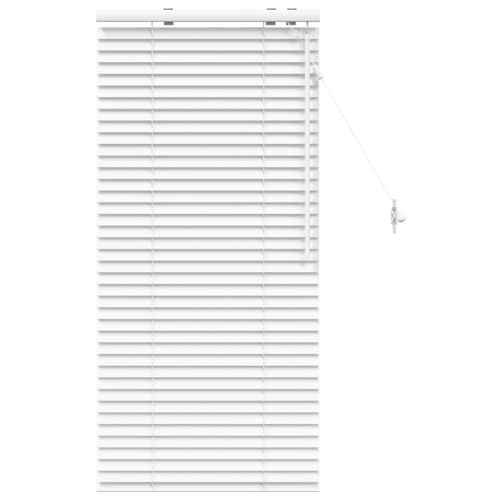 Venetiaanse jaloezie Wit 55 x 130 cm 35 mm