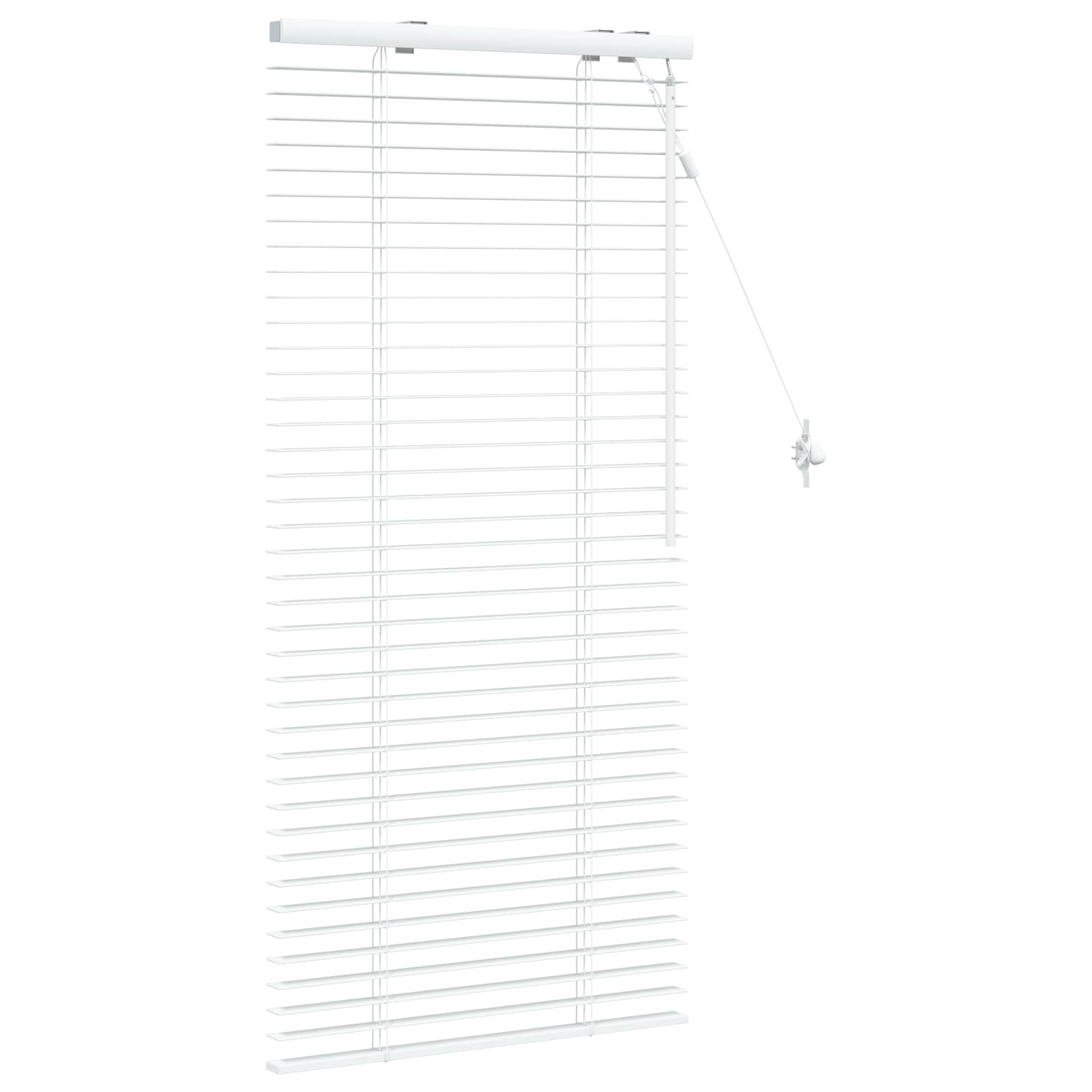 Venetiaanse jaloezie Wit 60 x 130 cm 35 mm