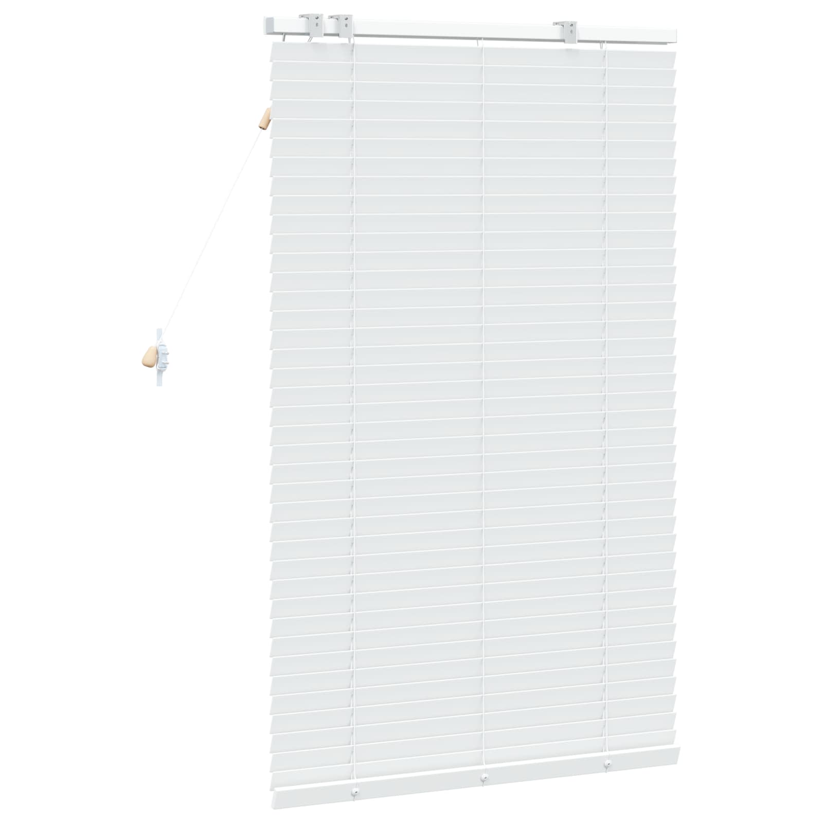 Venetiaanse jaloezie Wit 85 x 130 cm 35 mm