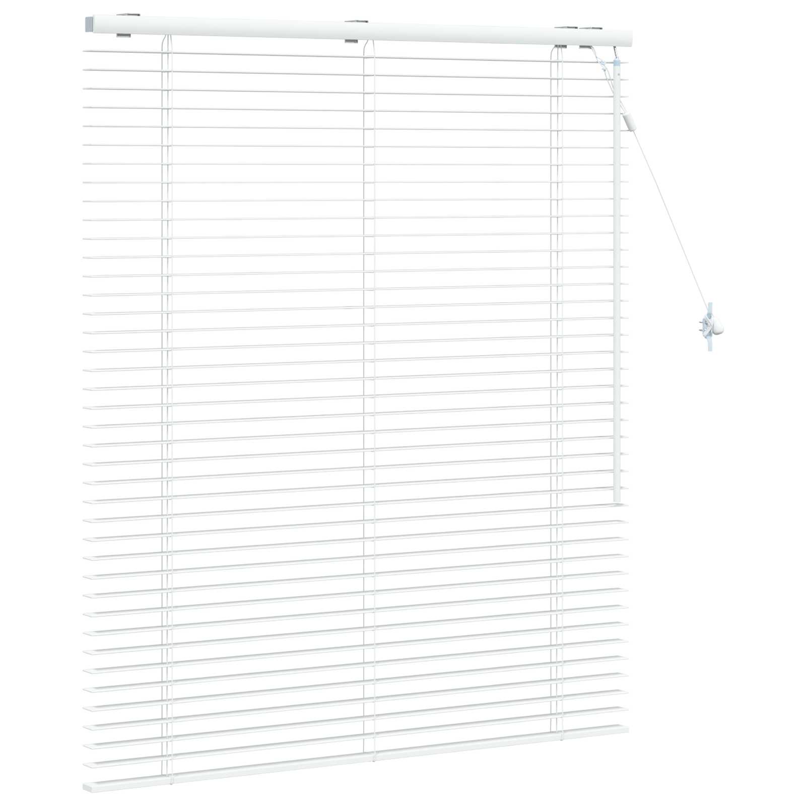 Venetiaanse jaloezie Wit 115 x 130 cm 35 mm