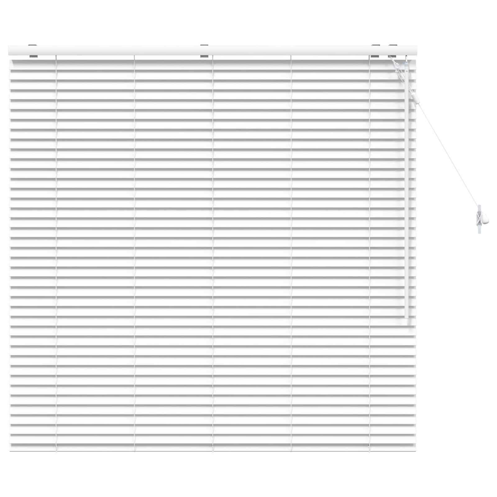 Venetiaanse jaloezie Wit 135 x 130 cm 35 mm