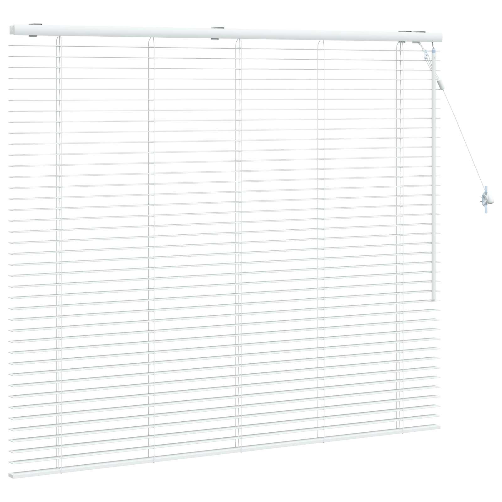Venetiaanse jaloezie Wit 150 x 130 cm 35 mm