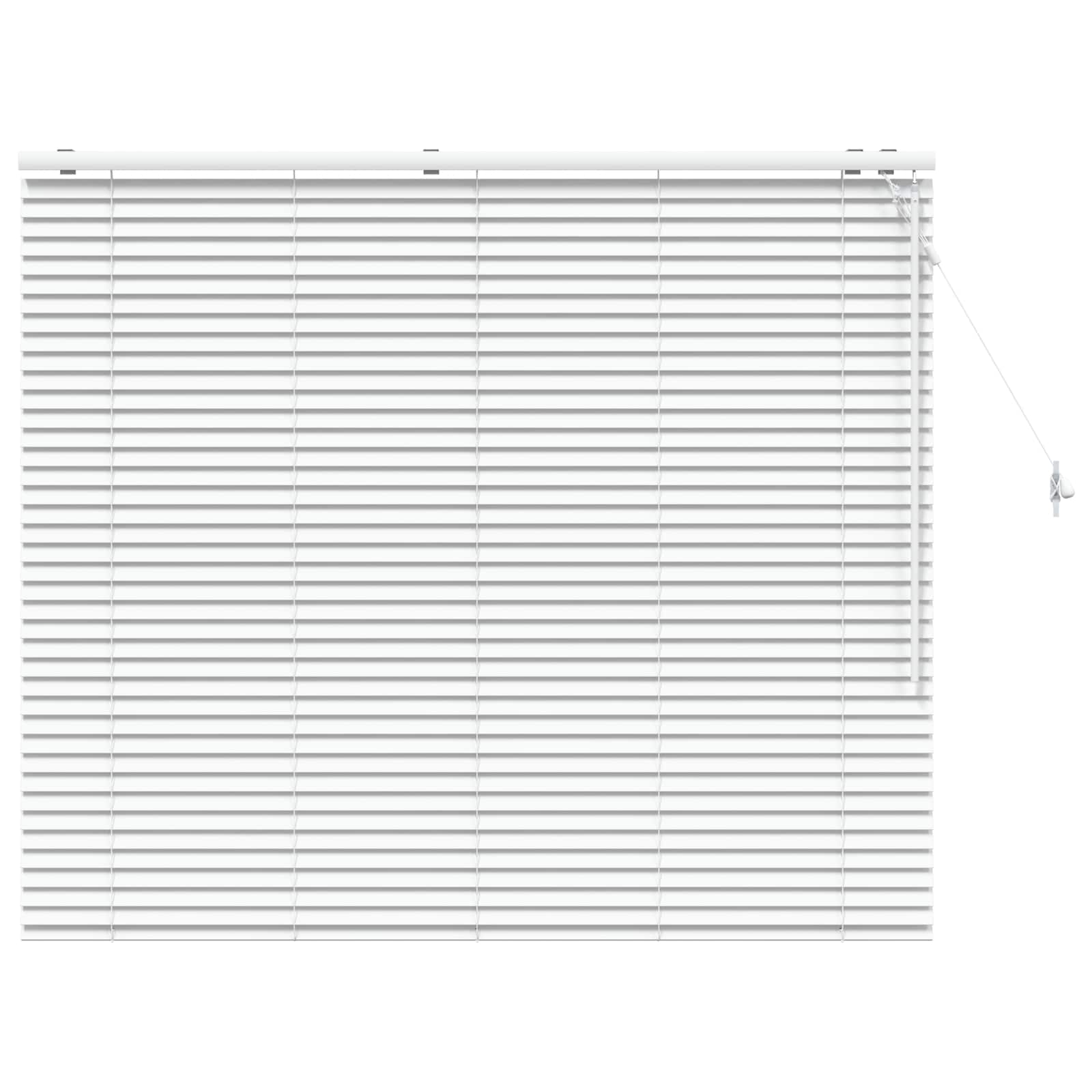 Venetiaanse jaloezie Wit 150 x 130 cm 35 mm