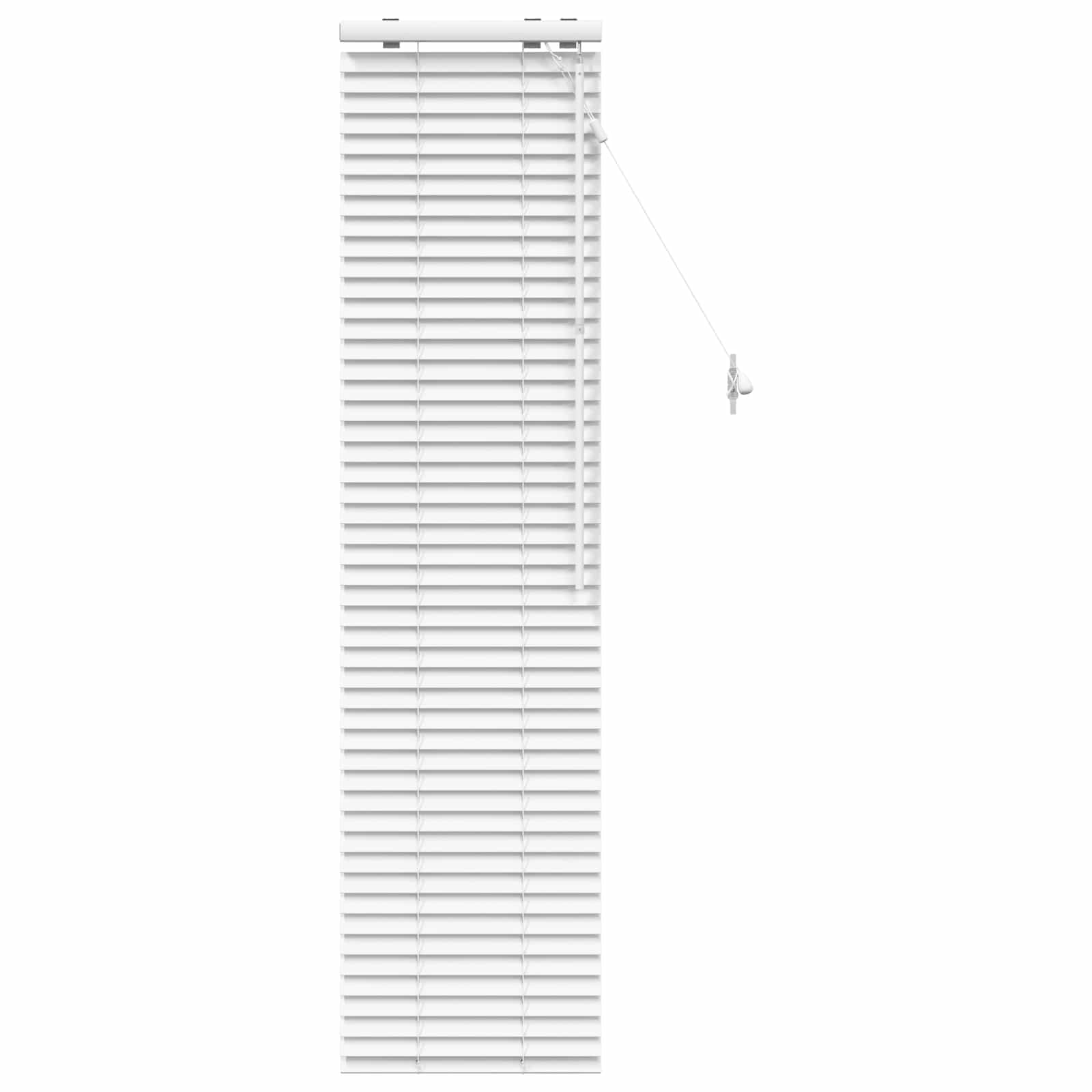 Venetiaanse jaloezie Wit 50 x 160 cm 35 mm