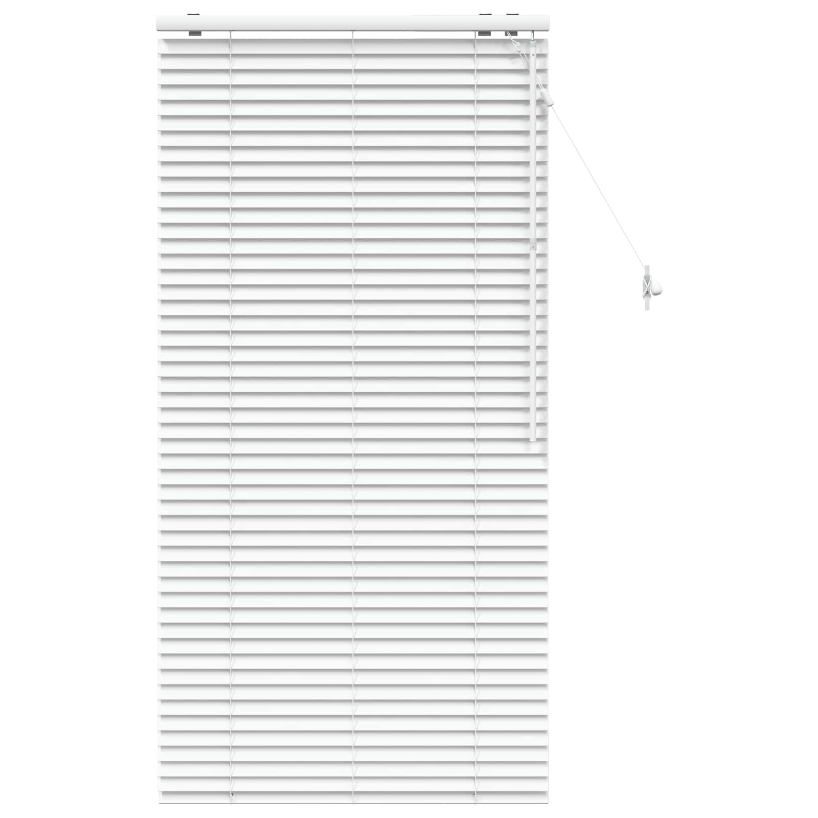 Venetiaanse jaloezie Wit 70 x 160 cm 35 mm