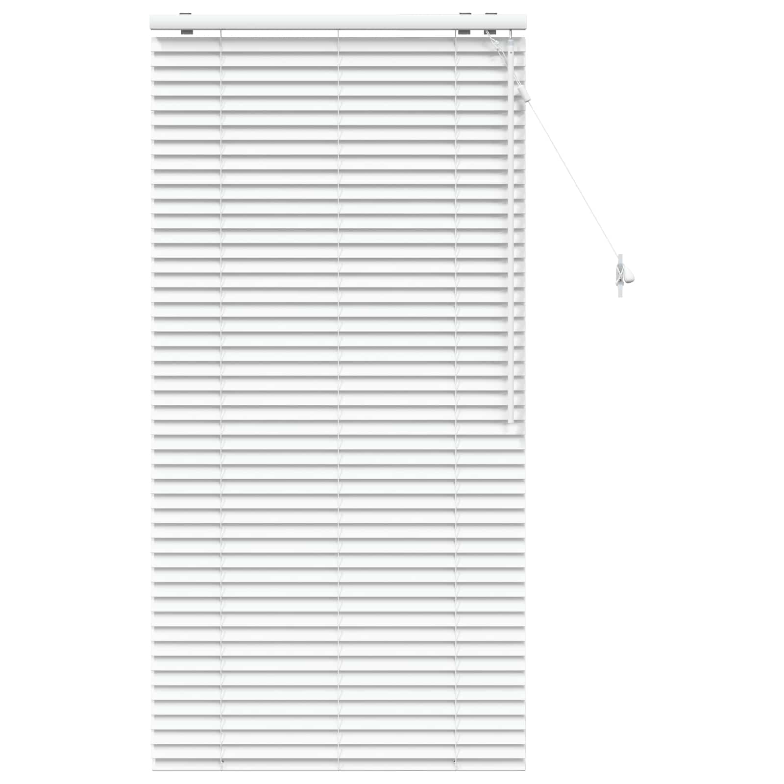 Venetiaanse jaloezie Wit 85 x 160 cm 35 mm