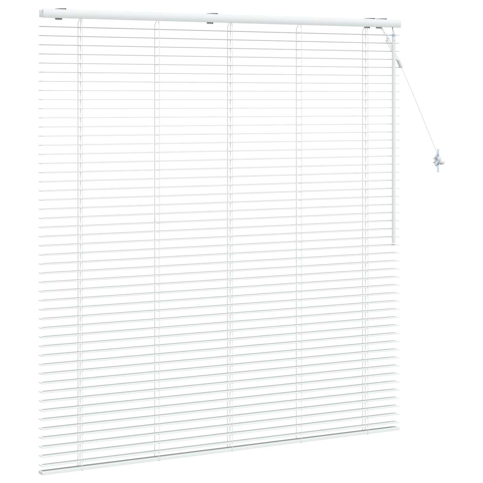 Venetiaanse jaloezie Wit 155 x 160 cm 35 mm