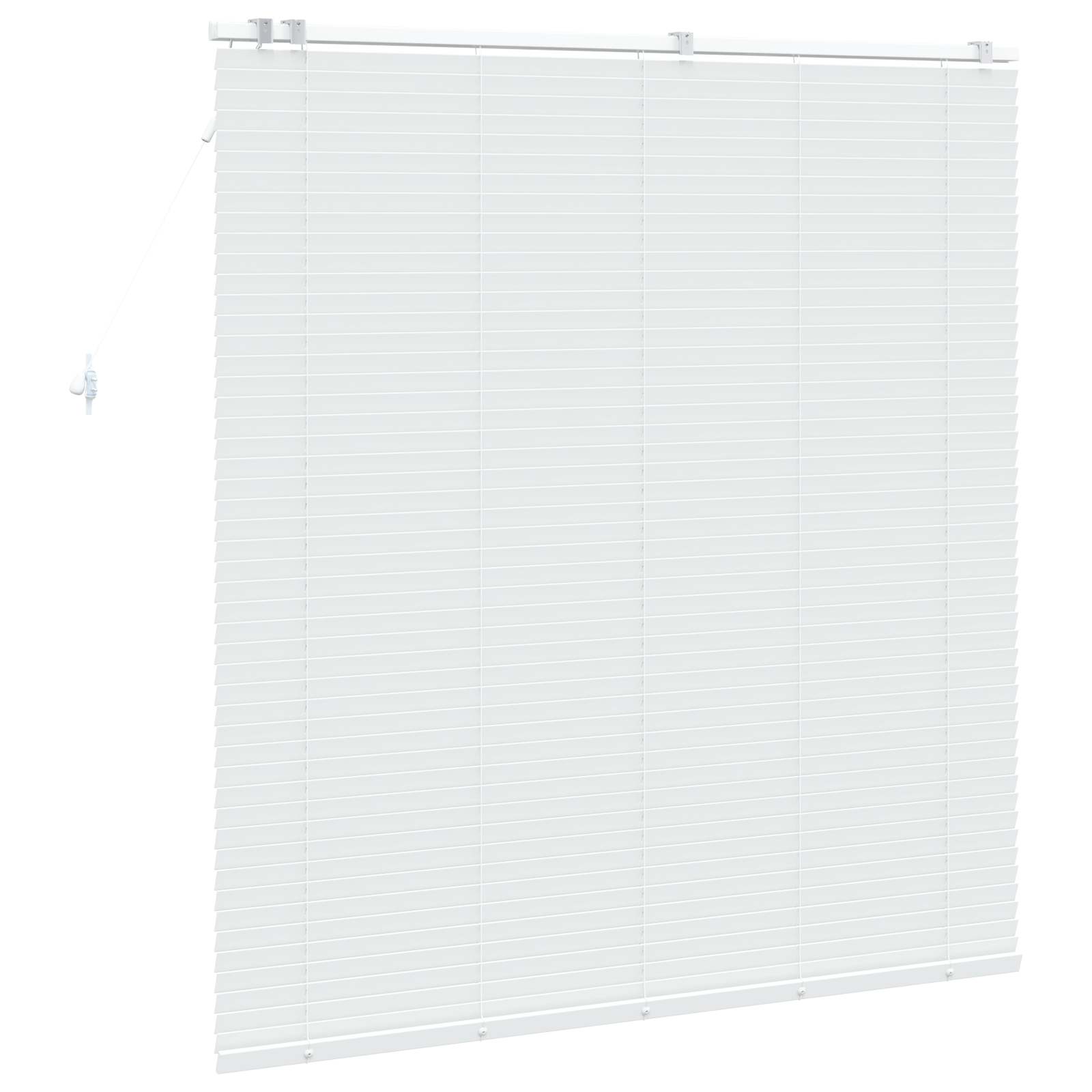 Venetiaanse jaloezie Wit 155 x 160 cm 35 mm