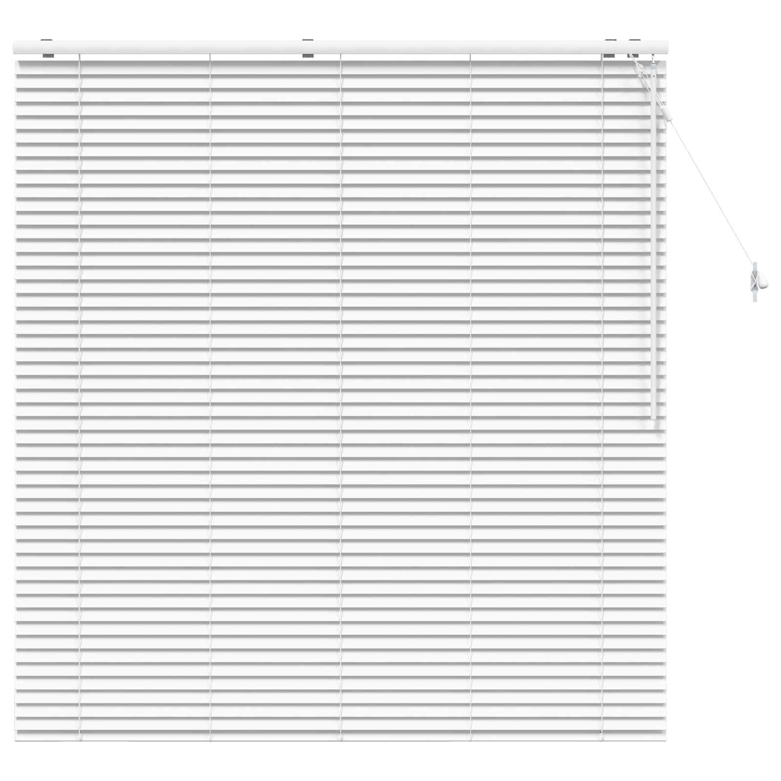 Venetiaanse jaloezie Wit 160 x 160 cm 35 mm