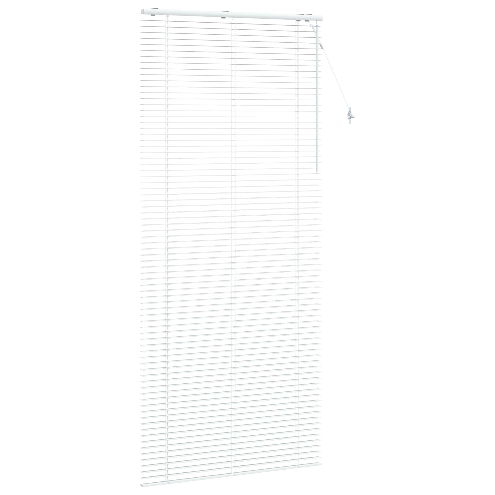 Venetiaanse jaloezie Wit 110 x 250 cm 35 mm