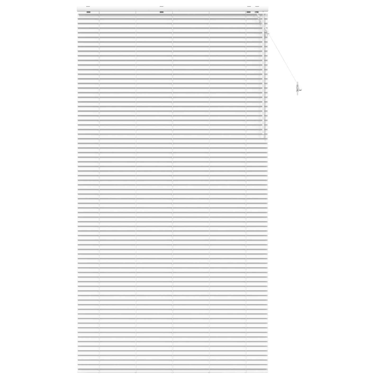 Venetiaanse jaloezie Wit 130 x 250 cm 35 mm