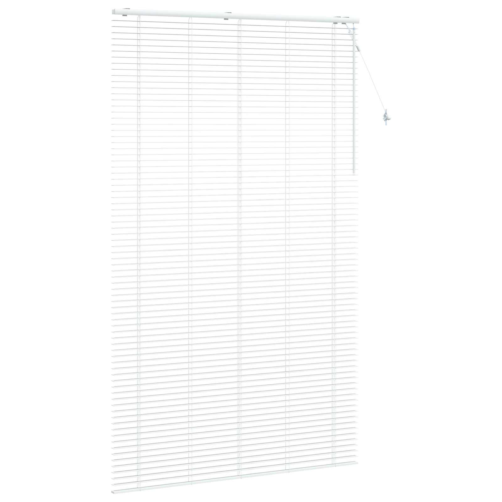 Venetiaanse jaloezie Wit 145 x 250 cm 35 mm