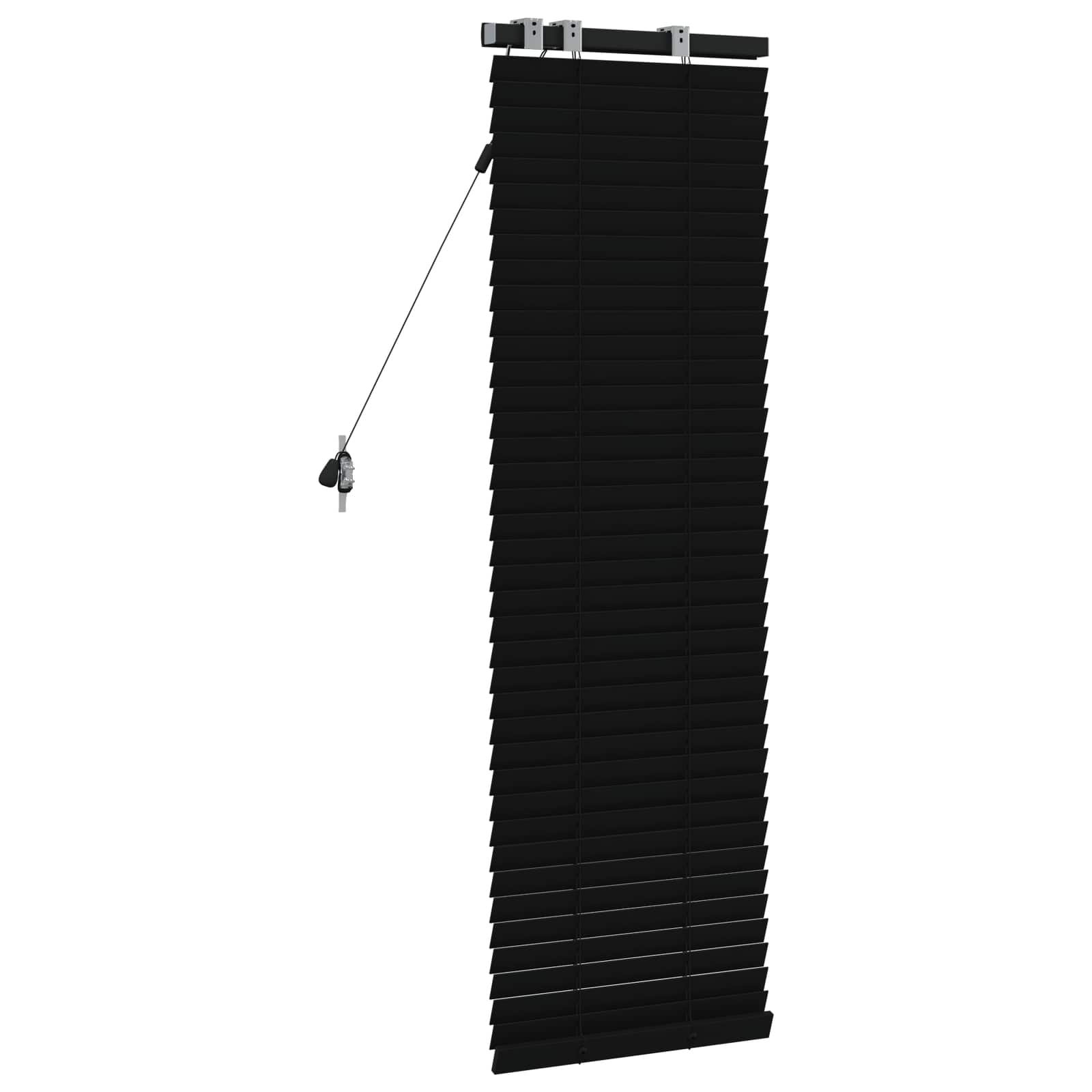 Venetiaanse jaloezie Zwart 45 x 130 cm 35 mm