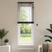 Venetiaanse jaloezie Zwart 65 x 130 cm 35 mm
