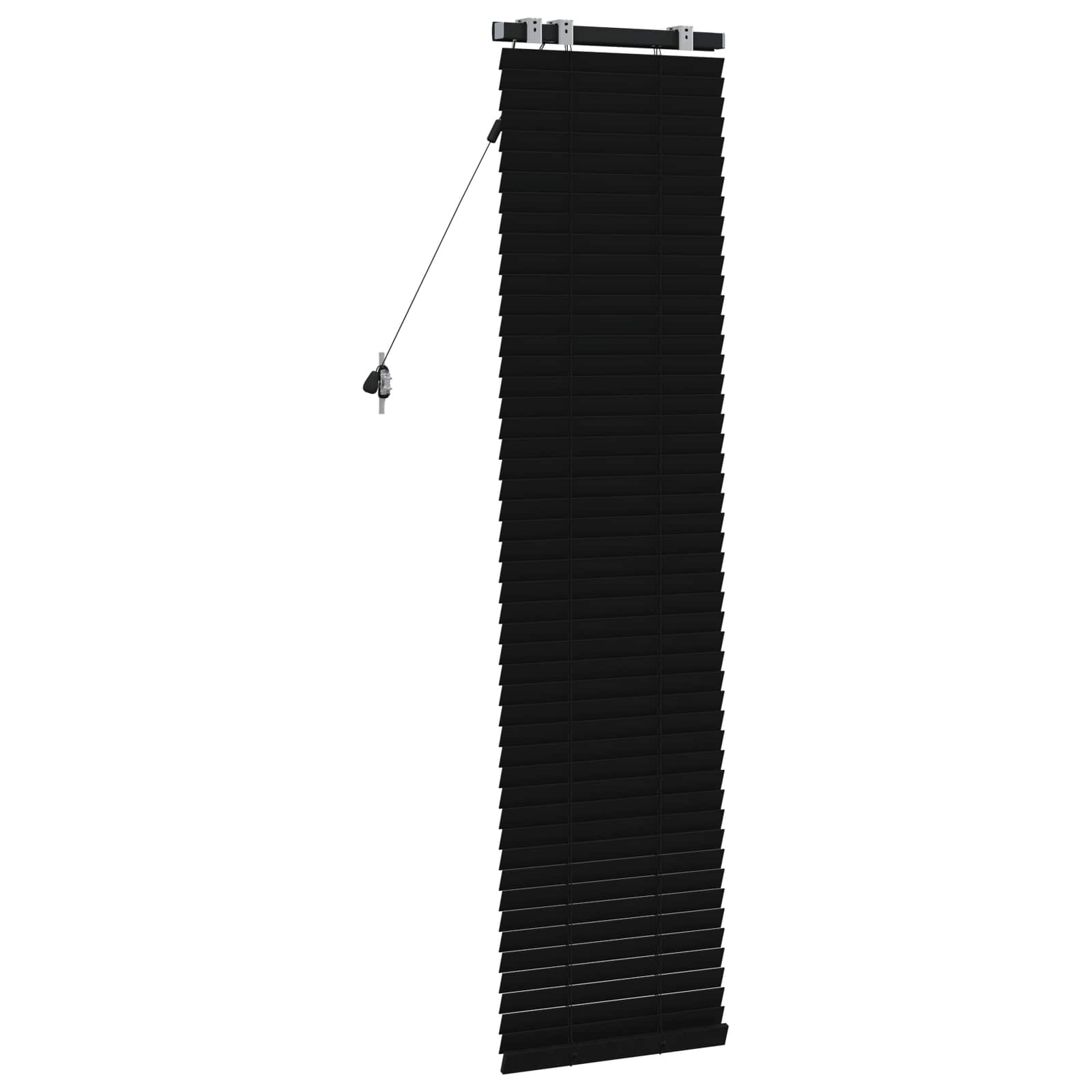 Venetiaanse jaloezie Zwart 40 x 160 cm 35 mm