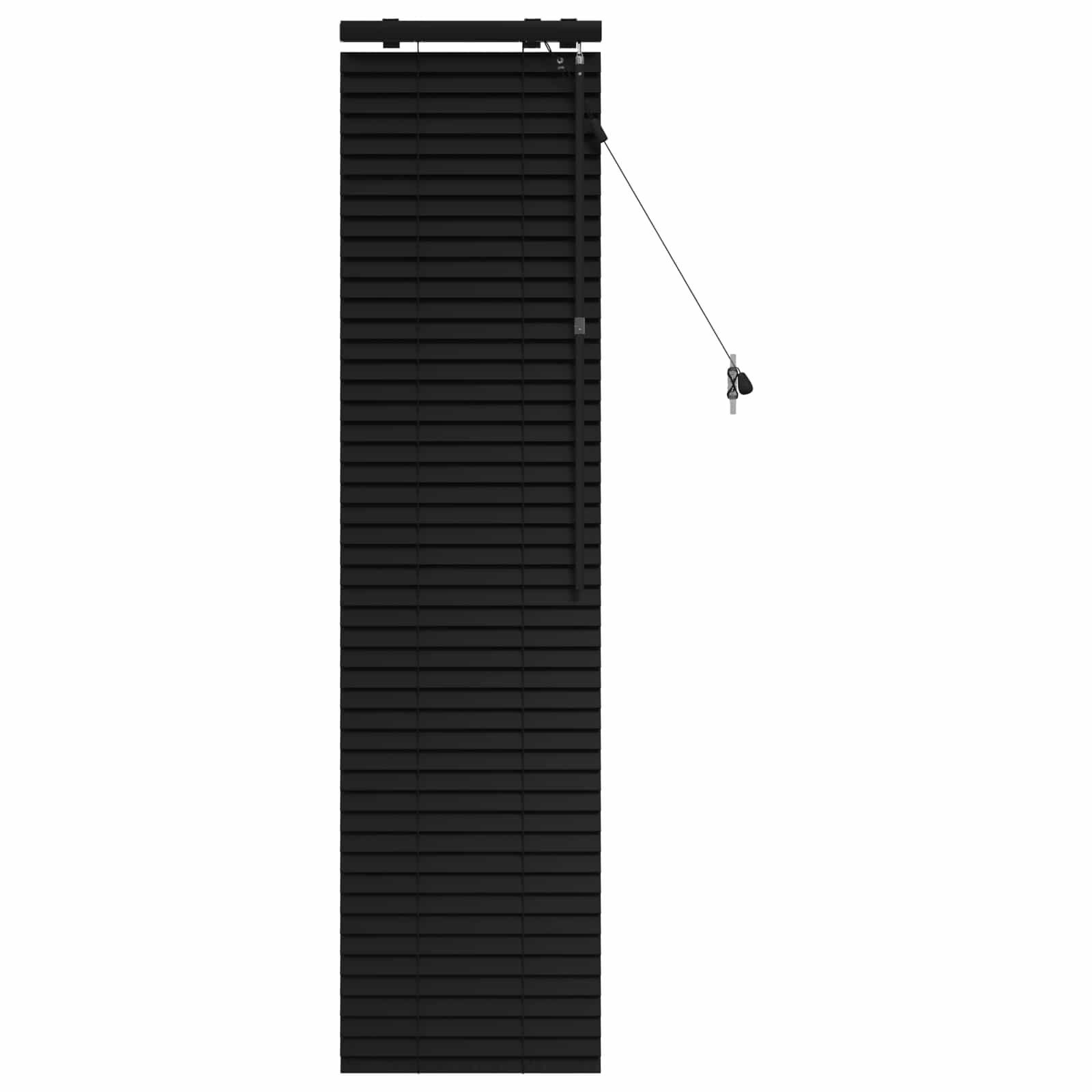 Venetiaanse jaloezie Zwart 40 x 160 cm 35 mm
