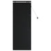 Venetiaanse jaloezie Zwart 60 x 160 cm 35 mm