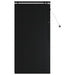 Venetiaanse jaloezie Zwart 75 x 160 cm 35 mm