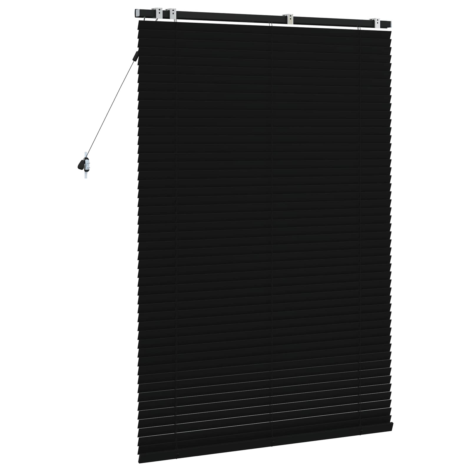 Venetiaanse jaloezie Zwart 105 x 160 cm 35 mm
